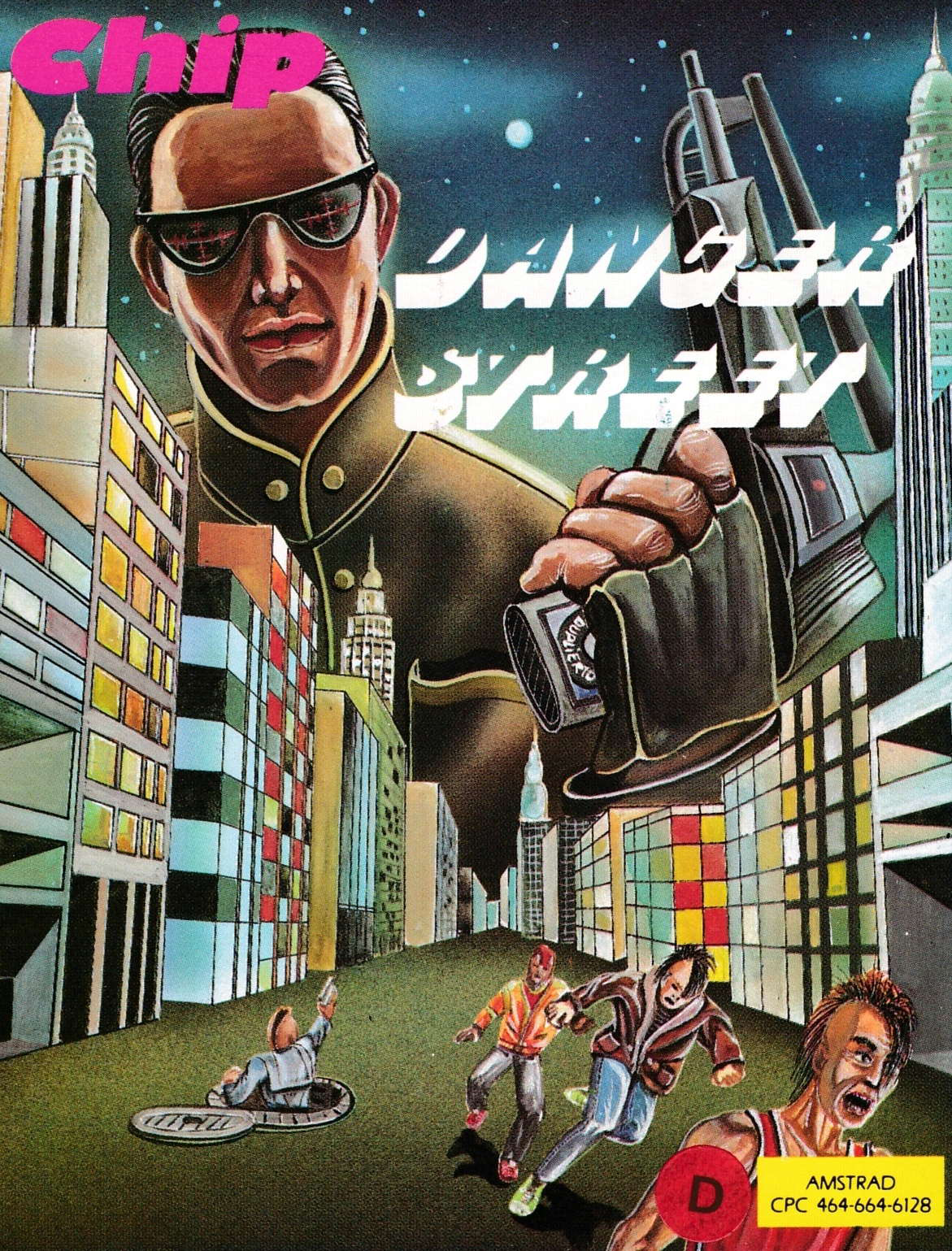 cover of the Amstrad CPC game Danger Street  by GameBase CPC