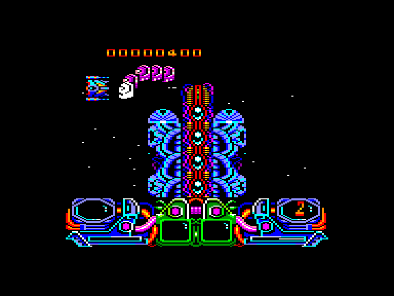 screenshot of the Amstrad CPC game Dark Fusion by GameBase CPC