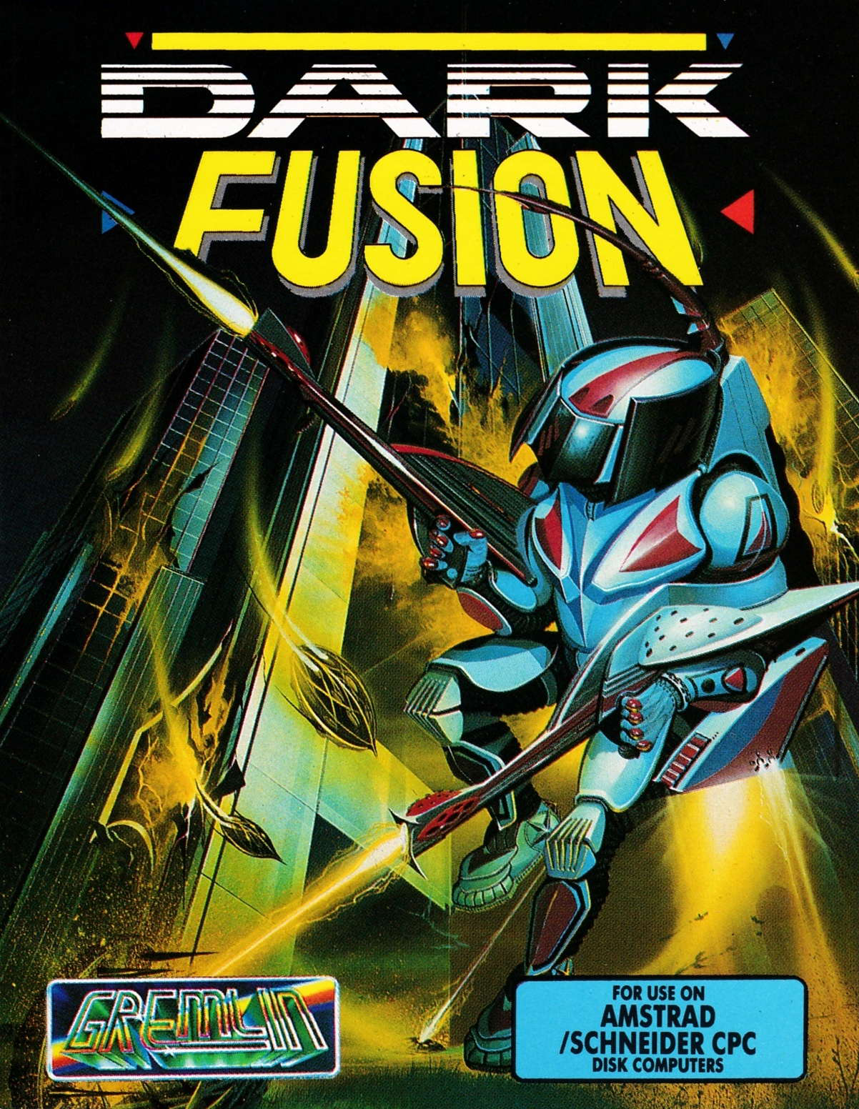 cover of the Amstrad CPC game Dark Fusion  by GameBase CPC