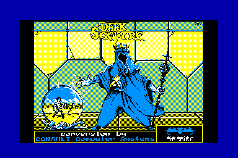 screenshot of the Amstrad CPC game Dark Sceptre by GameBase CPC