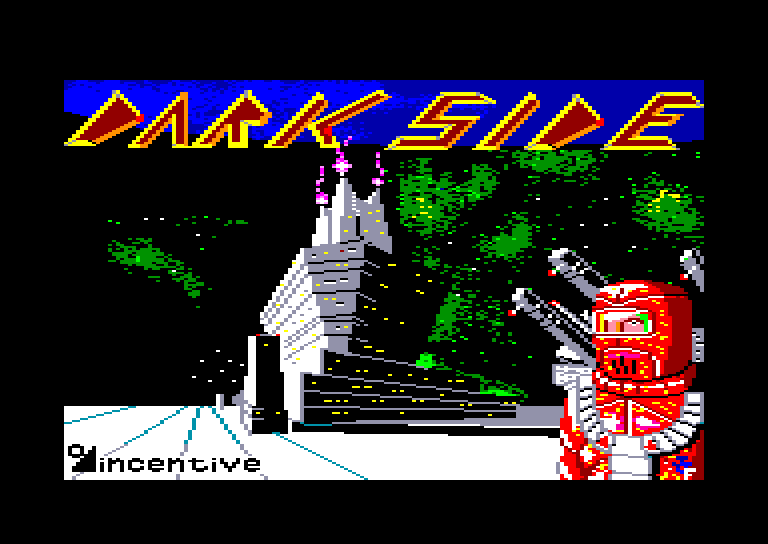 screenshot of the Amstrad CPC game Dark Side by GameBase CPC