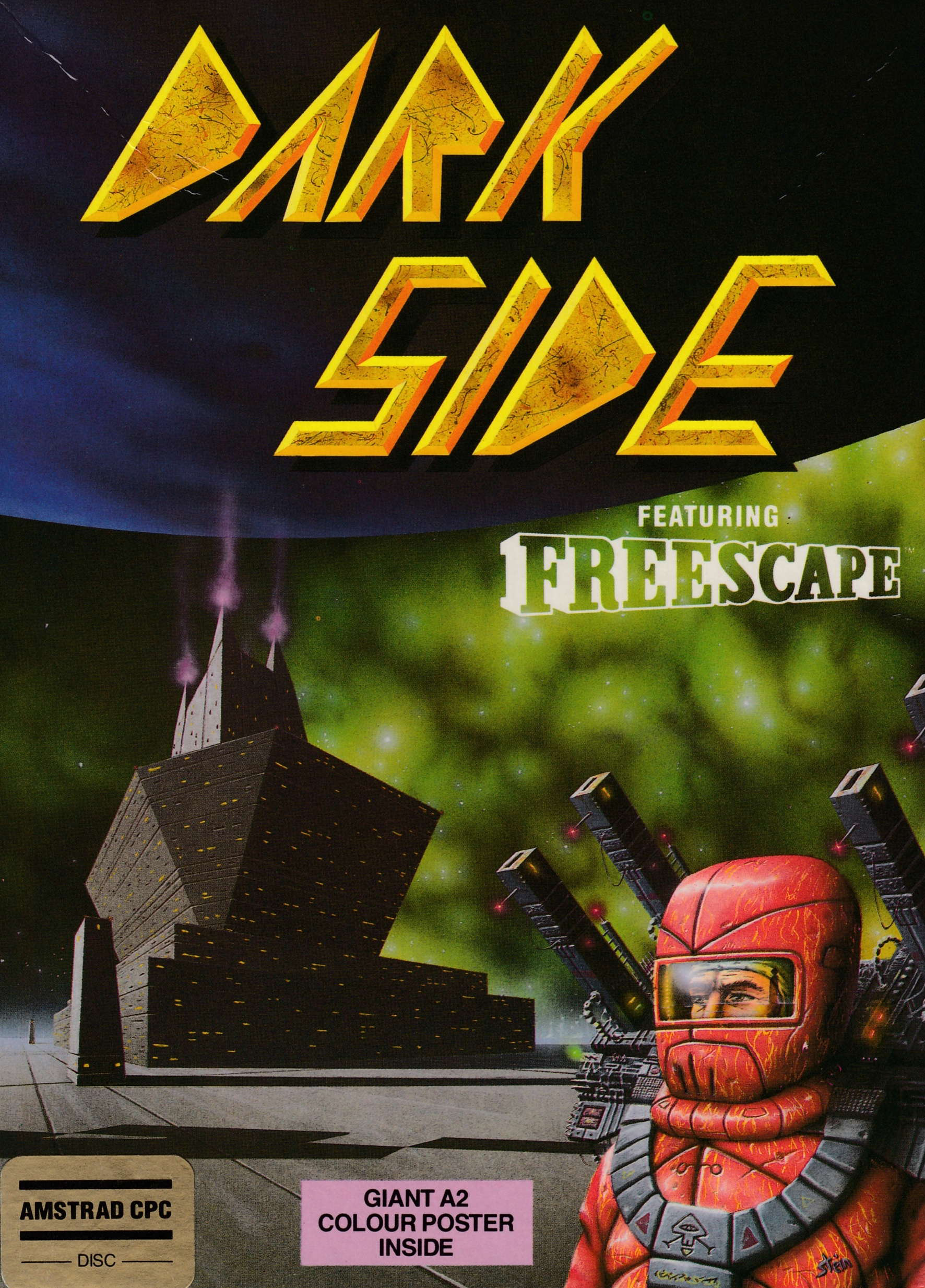 cover of the Amstrad CPC game Dark Side  by GameBase CPC