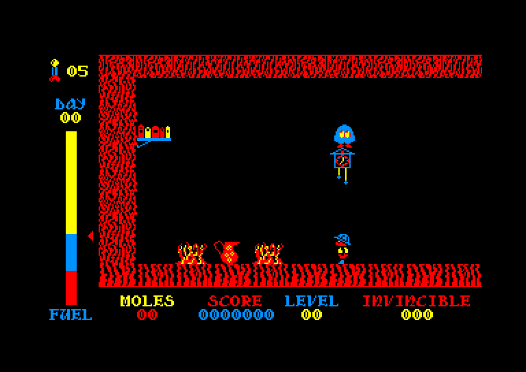 screenshot of the Amstrad CPC game Darkwurlde by GameBase CPC