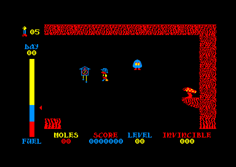 screenshot of the Amstrad CPC game Darkwurlde by GameBase CPC