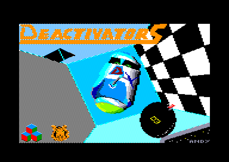 screenshot of the Amstrad CPC game Deactivators by GameBase CPC