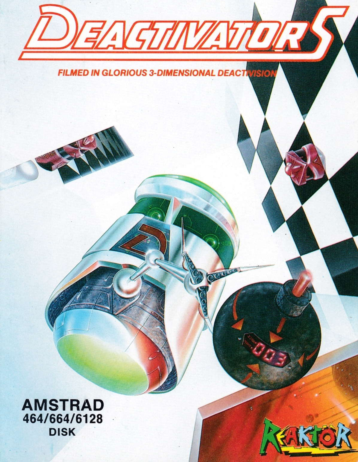 cover of the Amstrad CPC game Deactivators  by GameBase CPC