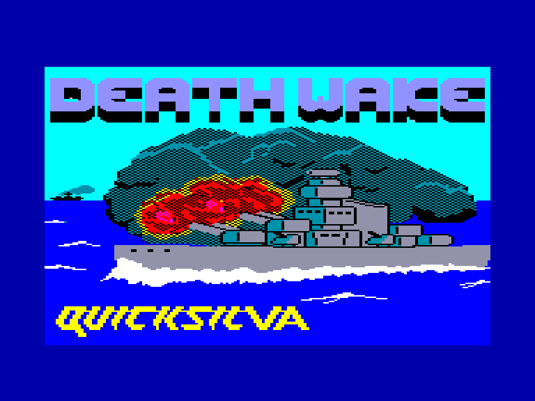 screenshot of the Amstrad CPC game Death wake by GameBase CPC