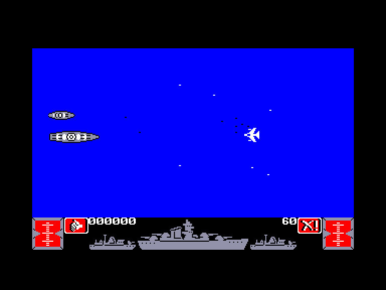 screenshot of the Amstrad CPC game Death wake by GameBase CPC