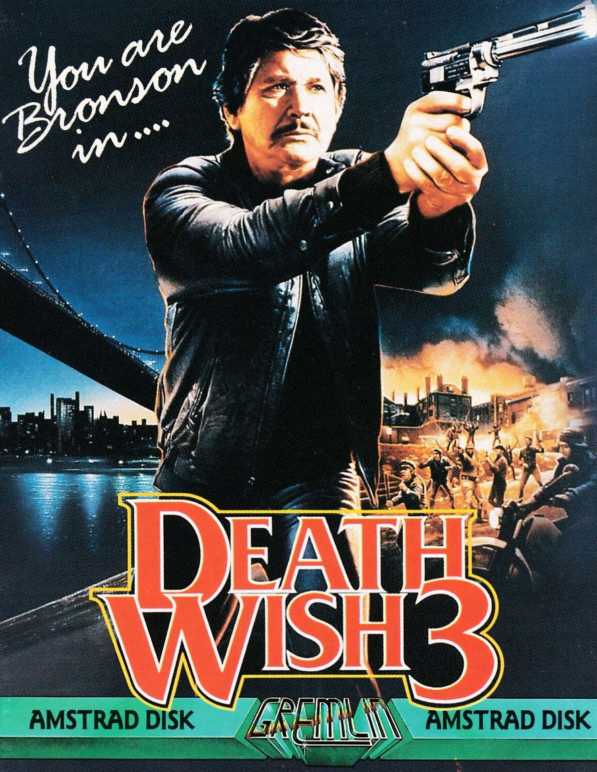 cover of the Amstrad CPC game Death Wish 3  by GameBase CPC