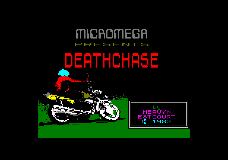 cover of the Amstrad CPC game Deathchase  by GameBase CPC
