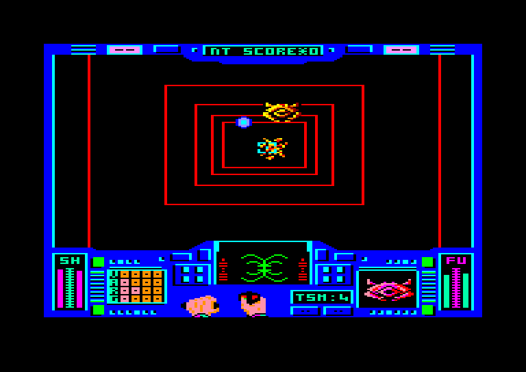 screenshot of the Amstrad CPC game Deathscape by GameBase CPC