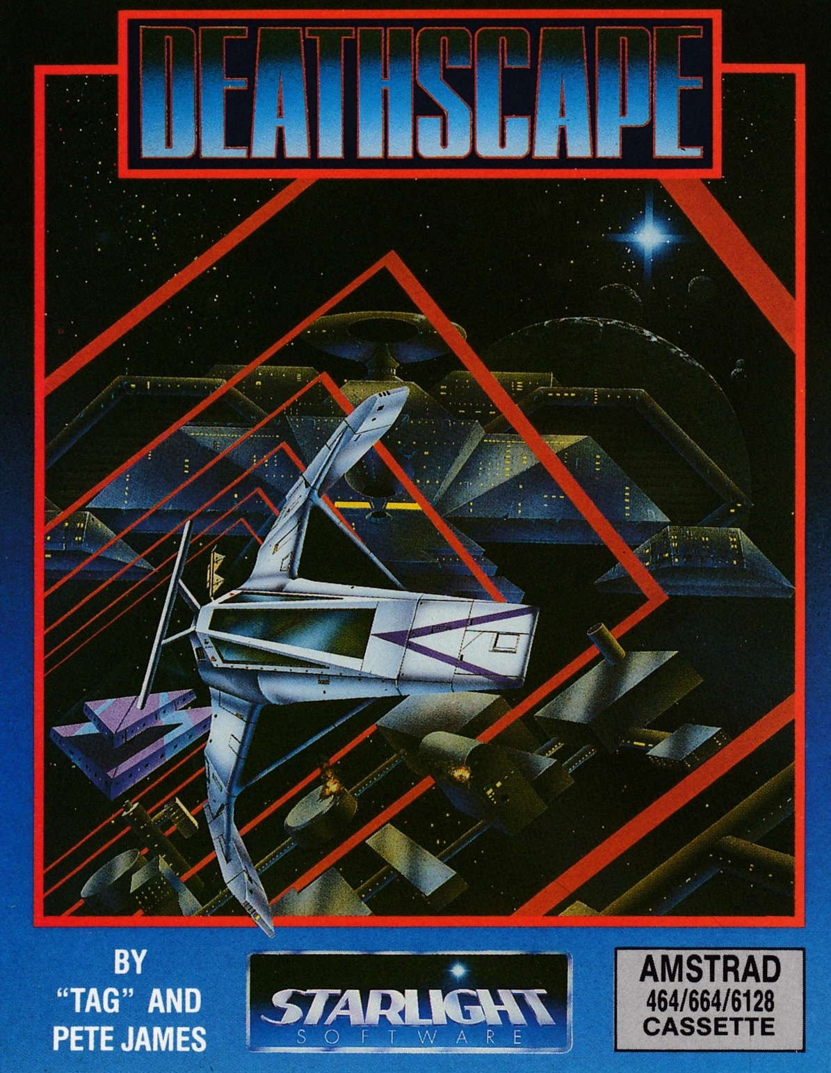 cover of the Amstrad CPC game Deathscape  by GameBase CPC