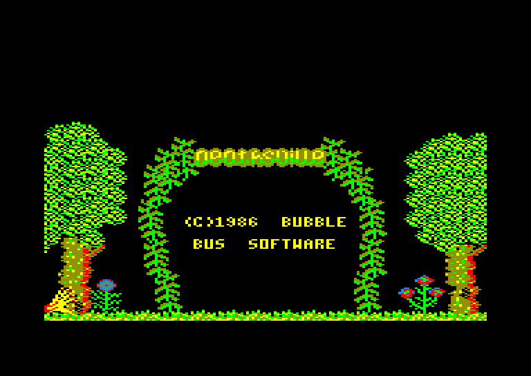 screenshot of the Amstrad CPC game Deathsville by GameBase CPC