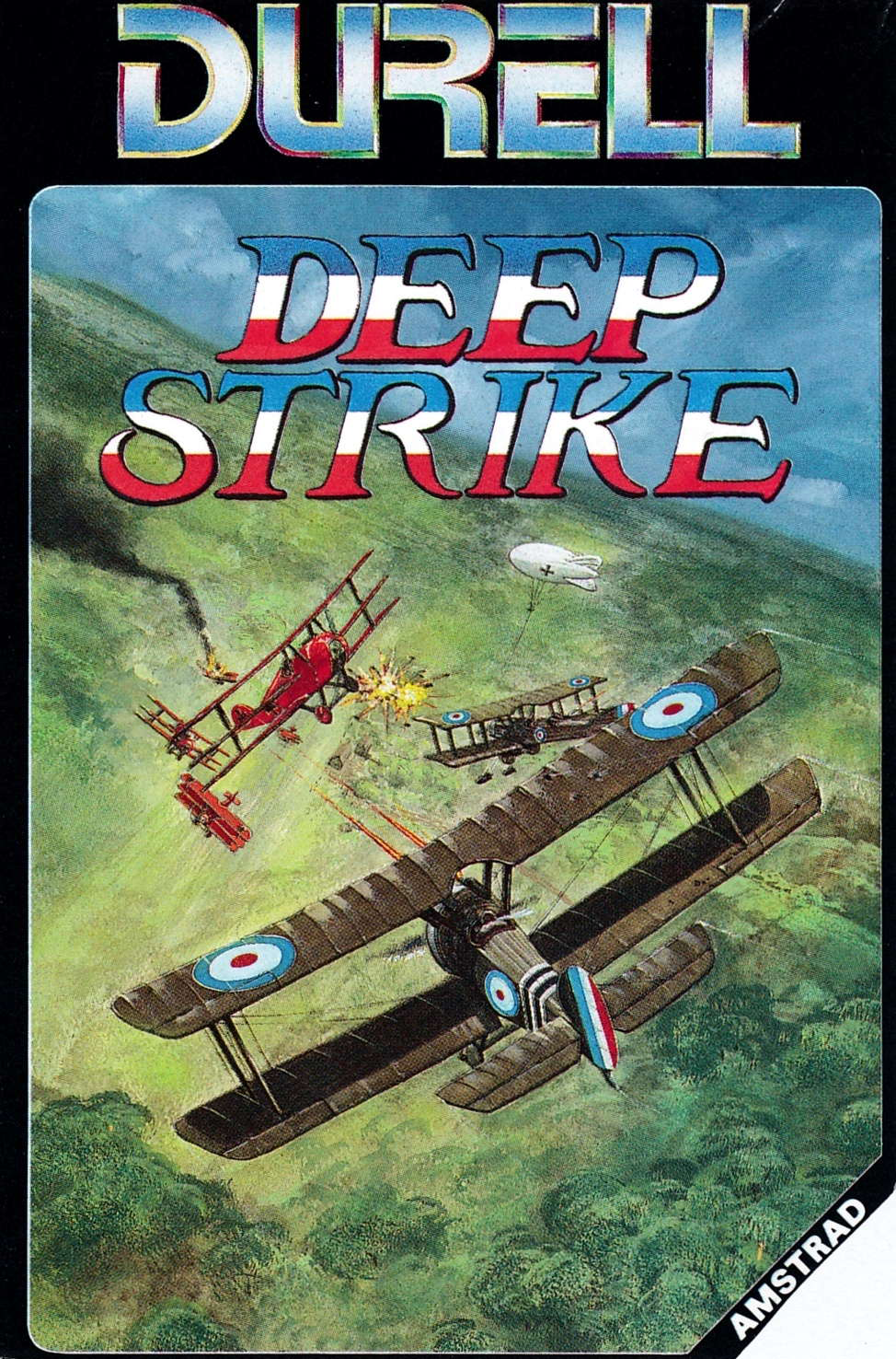 cover of the Amstrad CPC game Deep Strike  by GameBase CPC