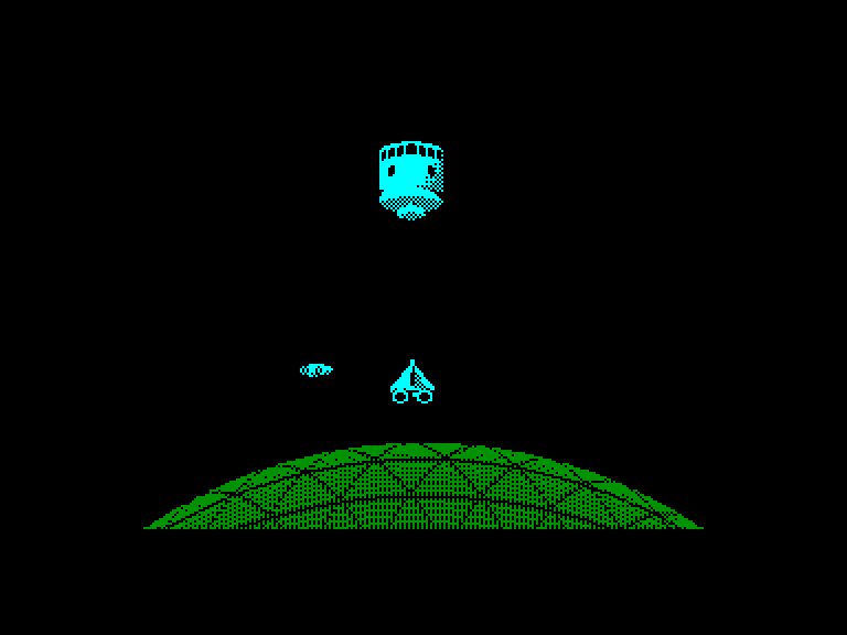 screenshot of the Amstrad CPC game Defcom by GameBase CPC