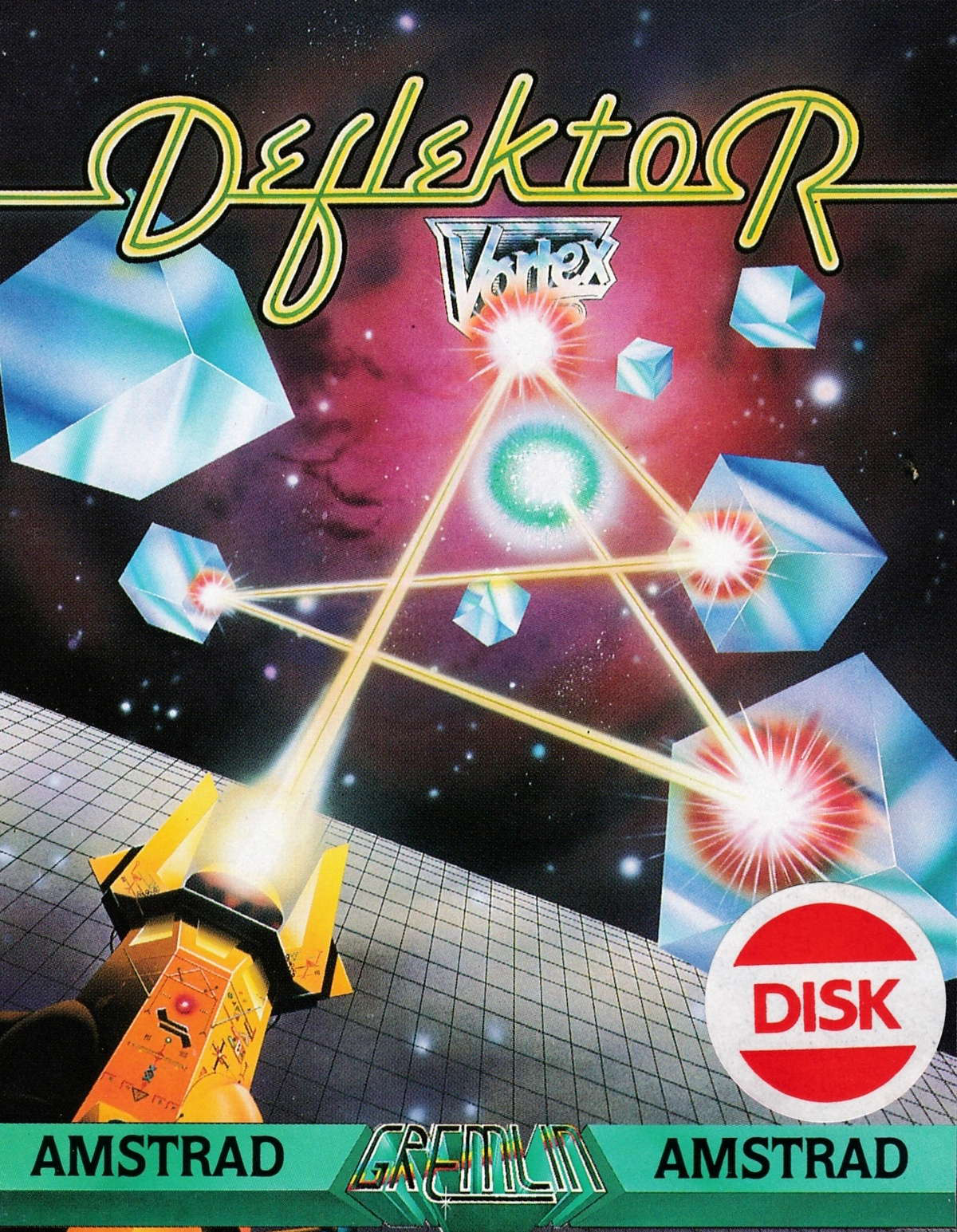 cover of the Amstrad CPC game Deflektor  by GameBase CPC