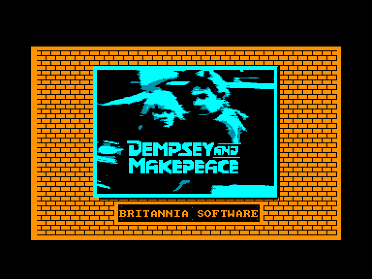 screenshot of the Amstrad CPC game Dempsey and Makepeace by GameBase CPC