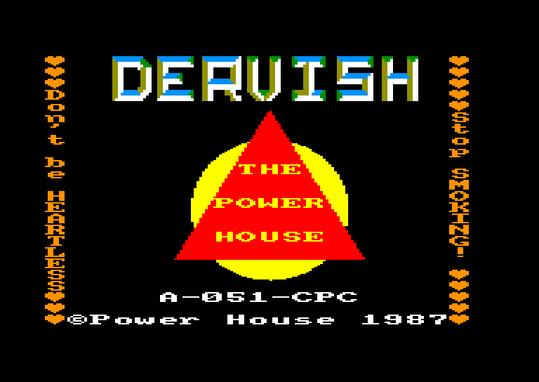 screenshot of the Amstrad CPC game Dervish by GameBase CPC