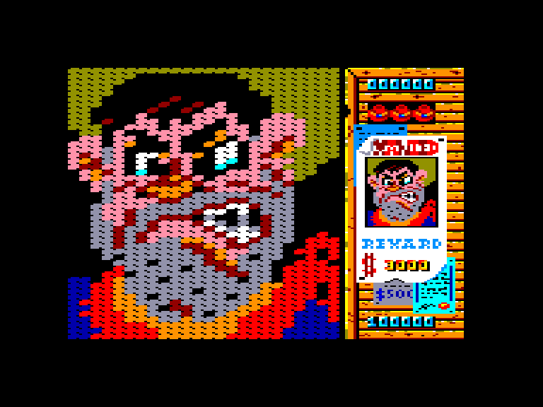 screenshot of the Amstrad CPC game Desperado by GameBase CPC