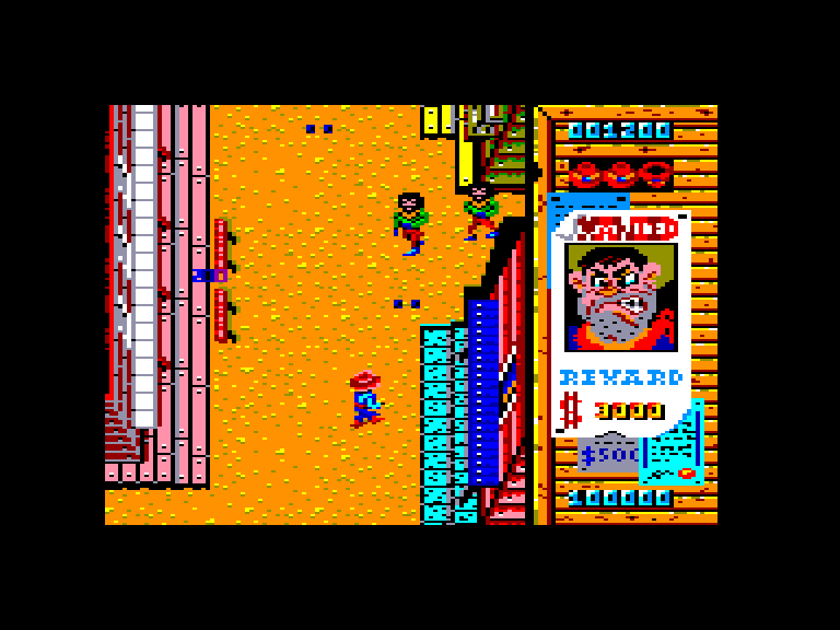 screenshot of the Amstrad CPC game Desperado by GameBase CPC