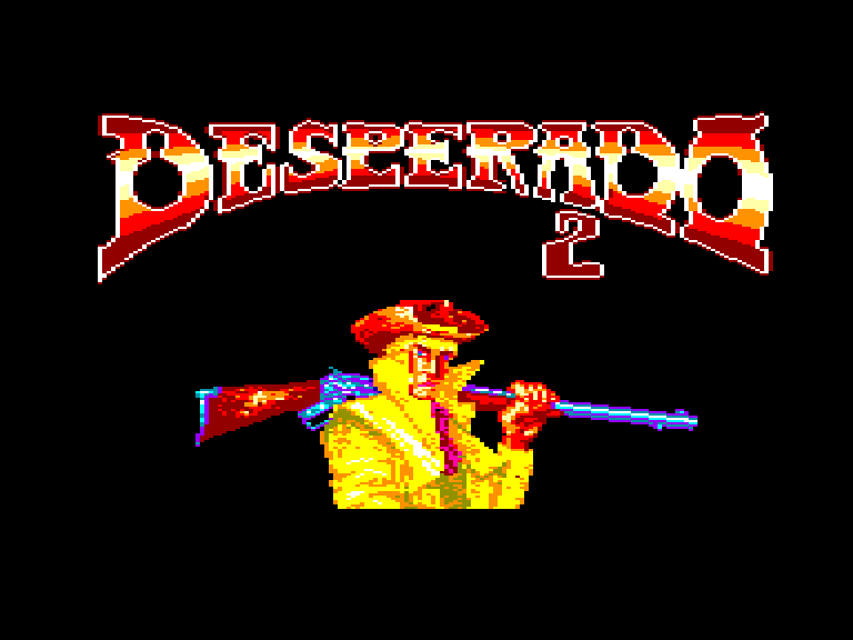screenshot of the Amstrad CPC game Desperado 2 by GameBase CPC