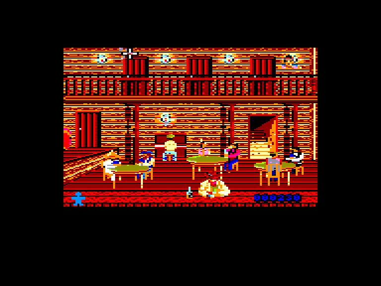 screenshot of the Amstrad CPC game Desperado 2 by GameBase CPC