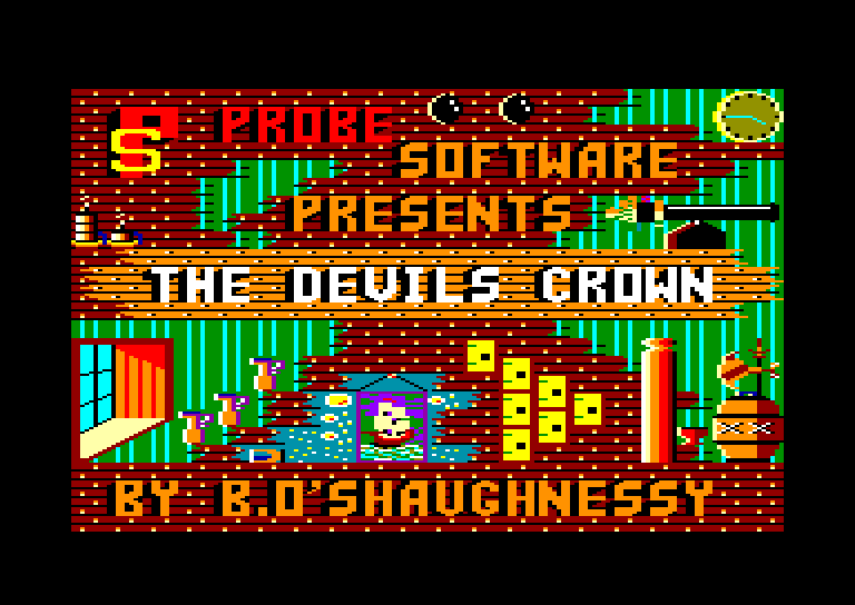 screenshot of the Amstrad CPC game Devils Crown (the) by GameBase CPC