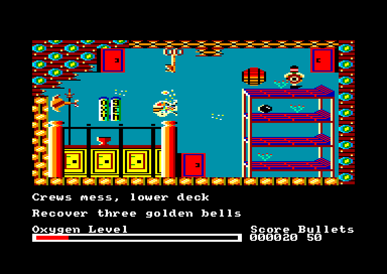 screenshot of the Amstrad CPC game Devils Crown (the) by GameBase CPC