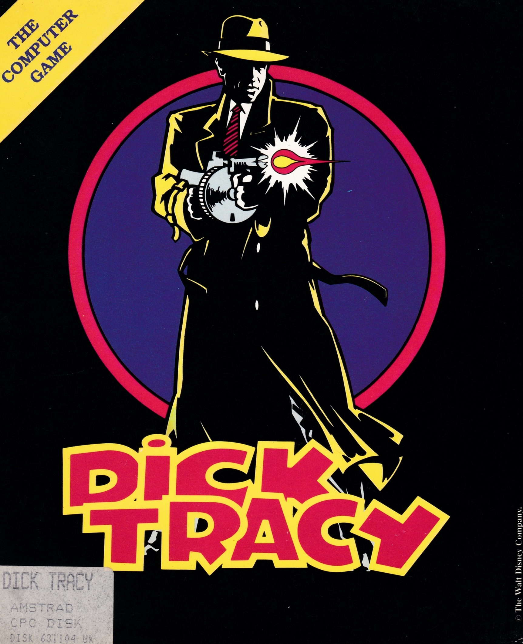 cover of the Amstrad CPC game Dick Tracy  by GameBase CPC