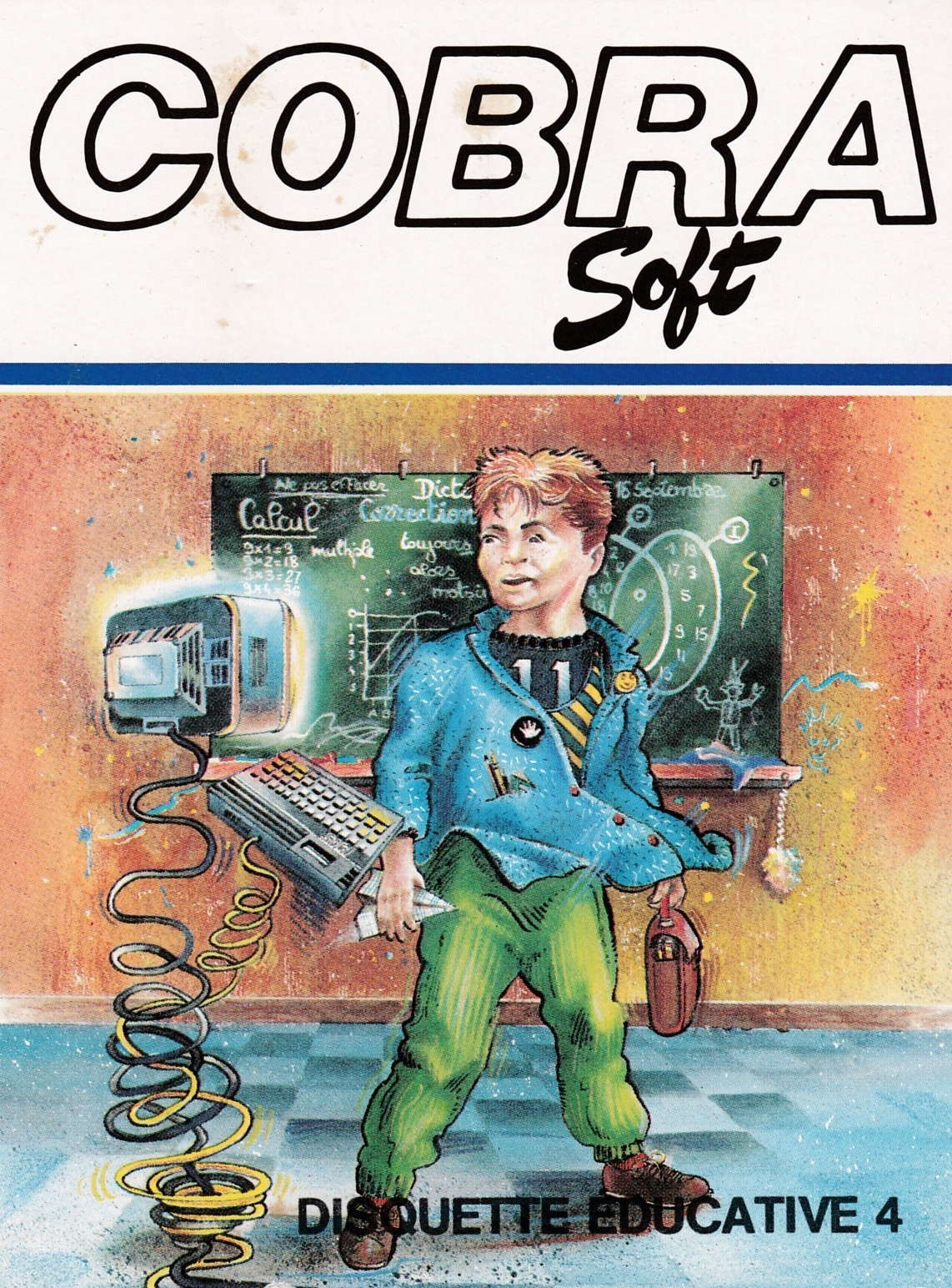 cover of the Amstrad CPC game Disquette Educative 4  by GameBase CPC