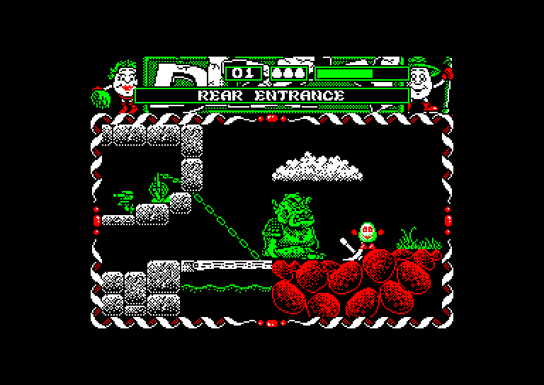 screenshot of the Amstrad CPC game Dizzy Prince of the Yolkfolk by GameBase CPC