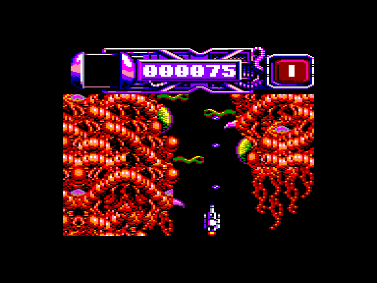 screenshot of the Amstrad CPC game Dominator by GameBase CPC