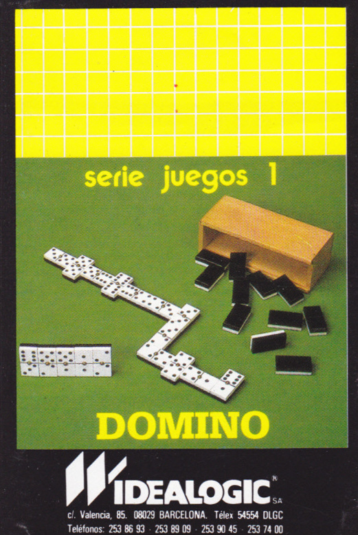 cover of the Amstrad CPC game Domino  by GameBase CPC