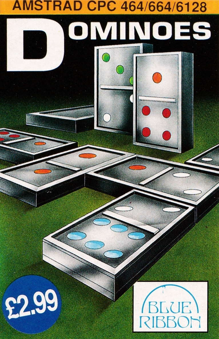 cover of the Amstrad CPC game Dominoes  by GameBase CPC