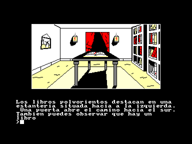 screenshot of the Amstrad CPC game Don Quijote de la Mancha by GameBase CPC