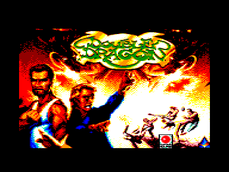 screenshot of the Amstrad CPC game Double Dragon (Mastertronic) by GameBase CPC