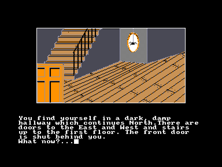 screenshot of the Amstrad CPC game Double Gold - Nova & Haunted House by GameBase CPC