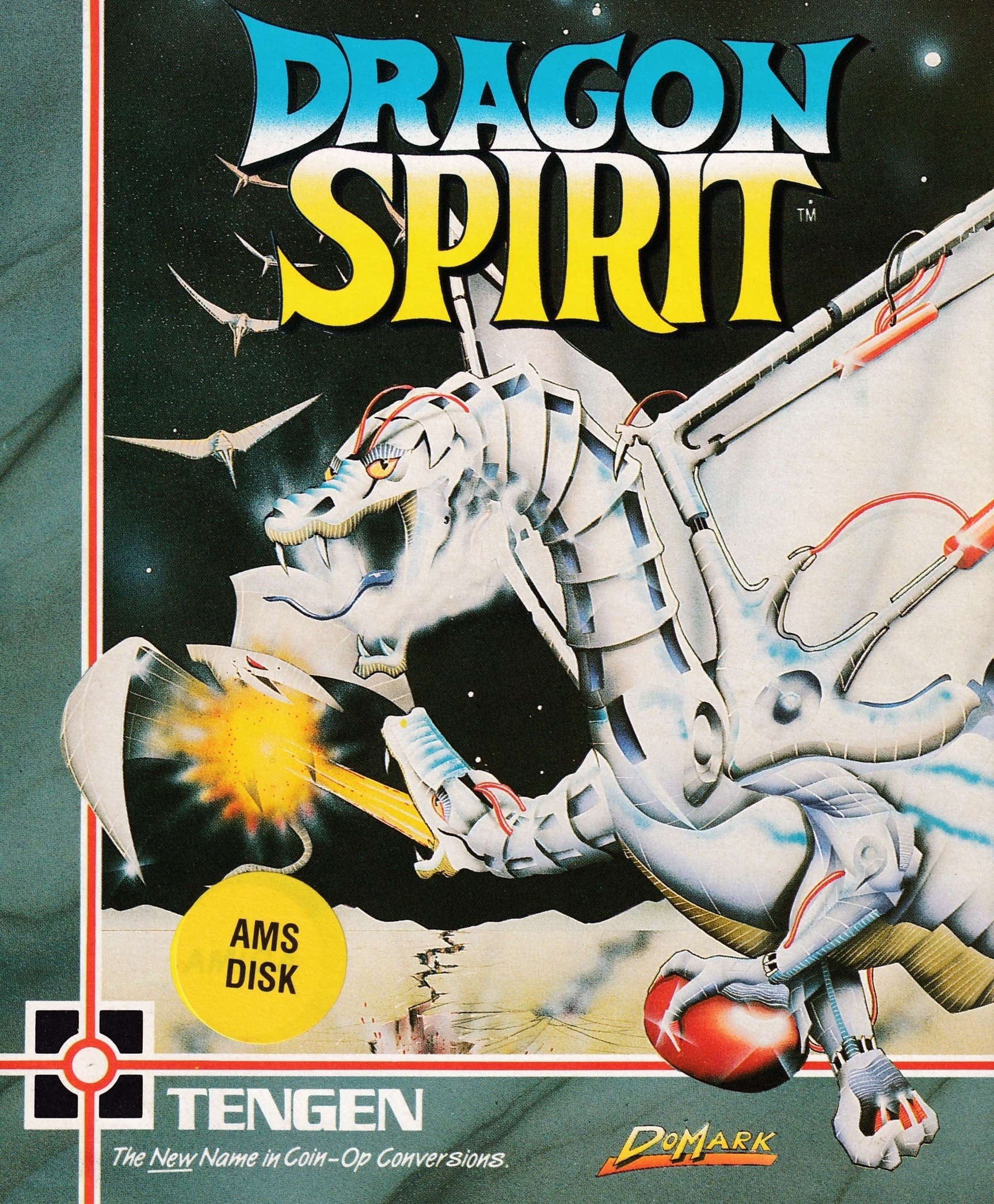 cover of the Amstrad CPC game Dragon Spirit  by GameBase CPC