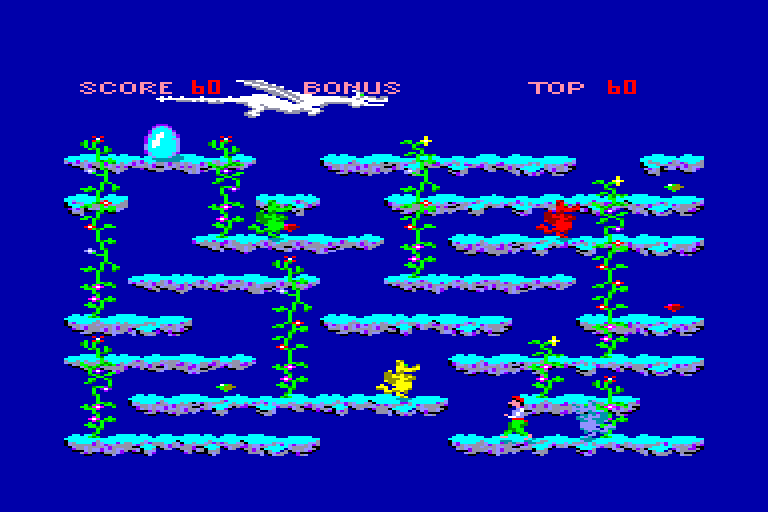 screenshot of the Amstrad CPC game Dragons by GameBase CPC