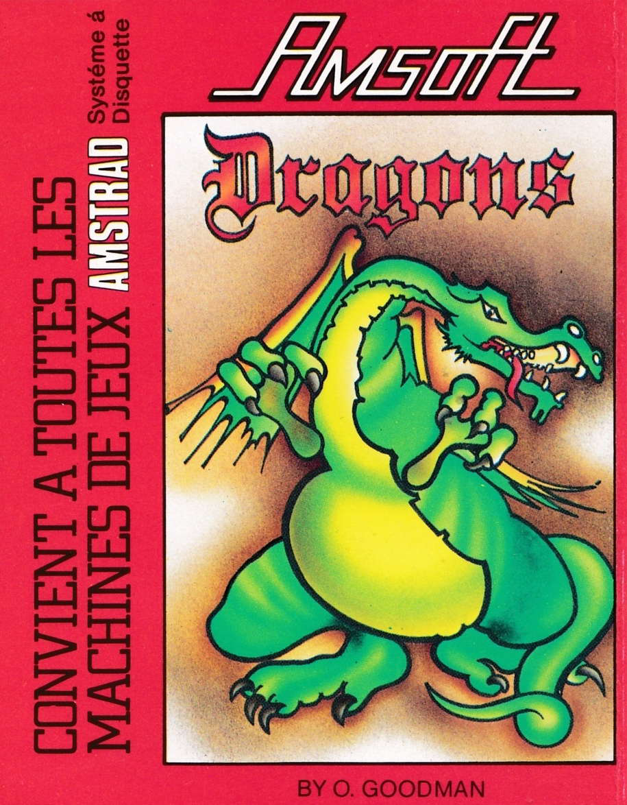 cover of the Amstrad CPC game Dragons  by GameBase CPC