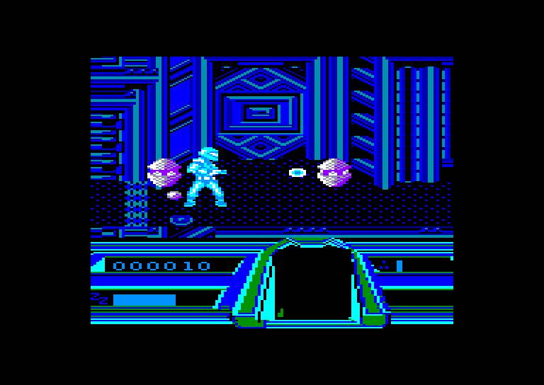 screenshot of the Amstrad CPC game Dream Warrior by GameBase CPC