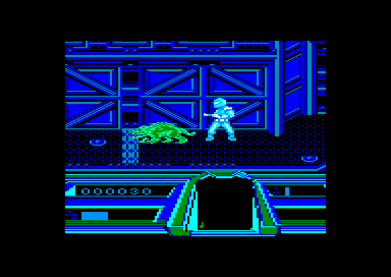 screenshot of the Amstrad CPC game Dream Warrior by GameBase CPC