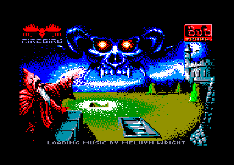 screenshot of the Amstrad CPC game Druid by GameBase CPC