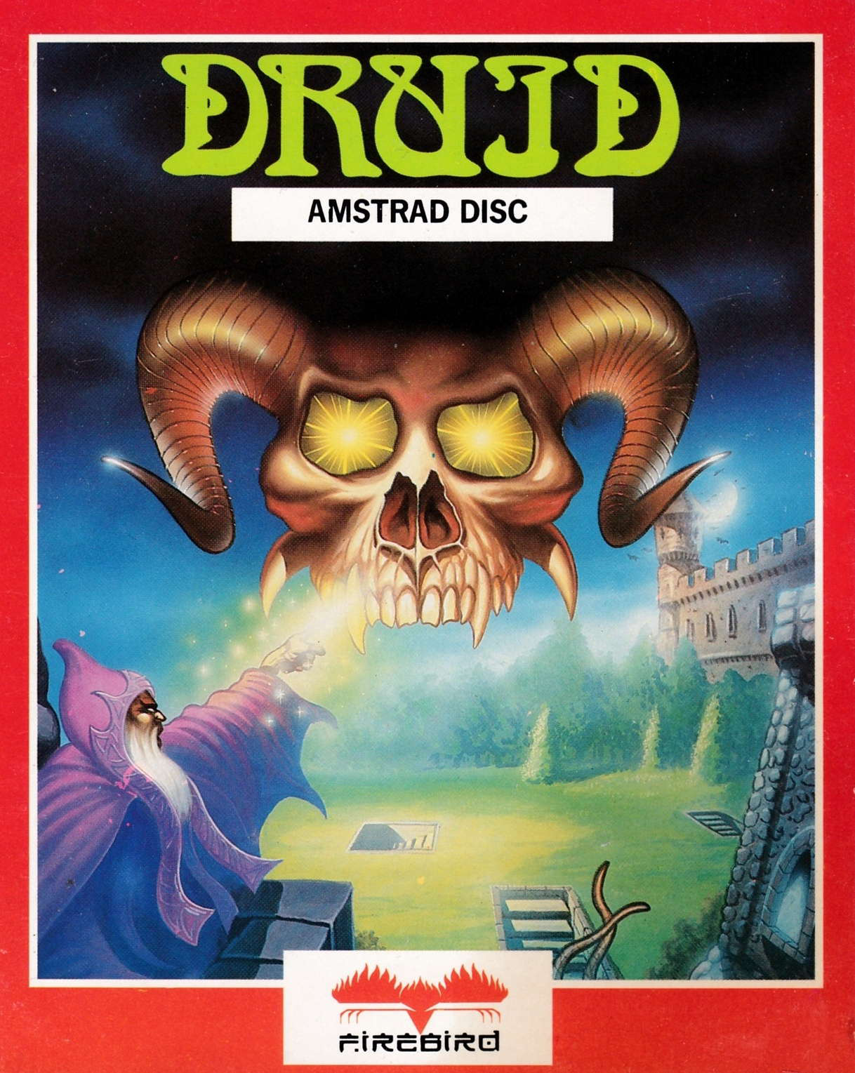 cover of the Amstrad CPC game Druid  by GameBase CPC