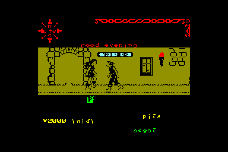 screenshot of the Amstrad CPC game Dun darach by GameBase CPC
