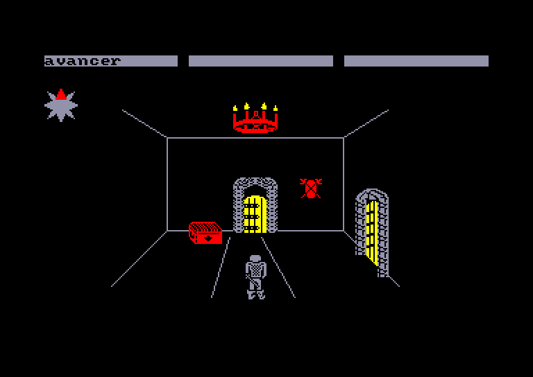 screenshot of the Amstrad CPC game Dungeon's Revenge by GameBase CPC