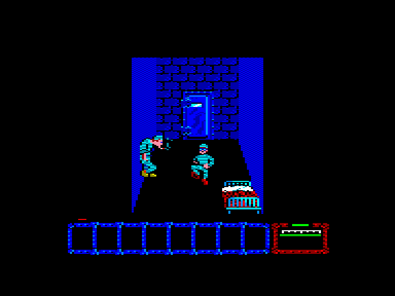 screenshot of the Amstrad CPC game Dustin by GameBase CPC