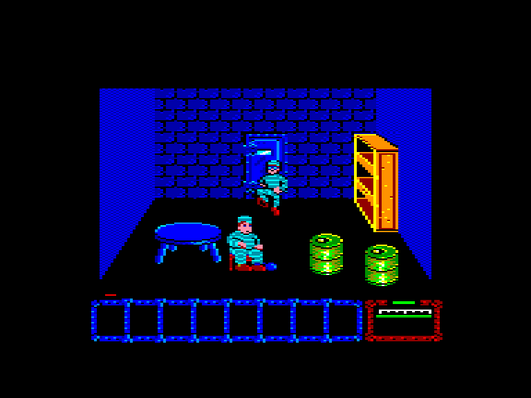 screenshot of the Amstrad CPC game Dustin by GameBase CPC