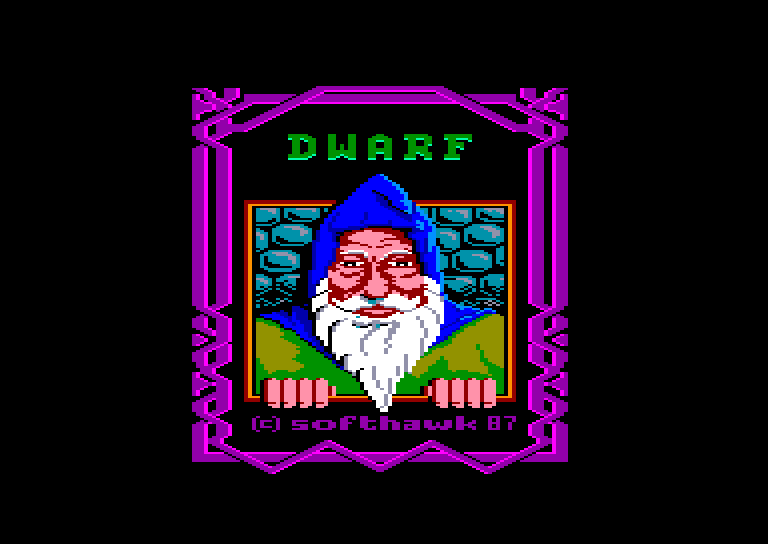 screenshot of the Amstrad CPC game Dwarf by GameBase CPC