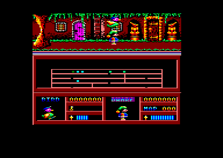 screenshot of the Amstrad CPC game Dynamic Duo by GameBase CPC